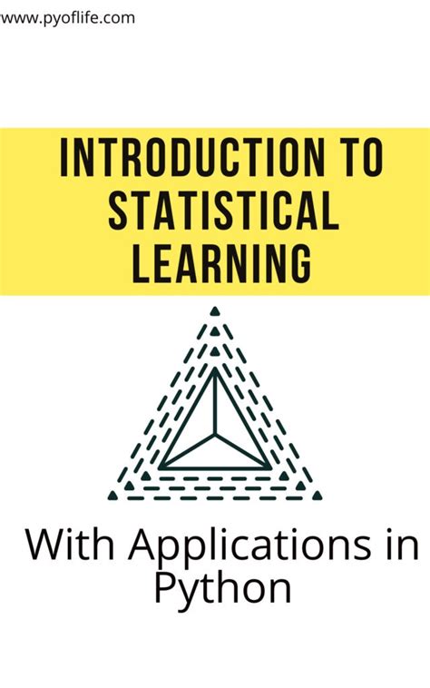 introduction to statistical learning applications in python pdf
