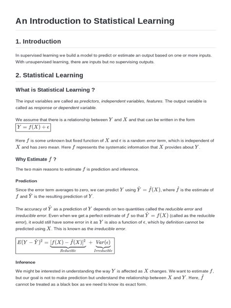 introduction to statistical learning exercise solutions