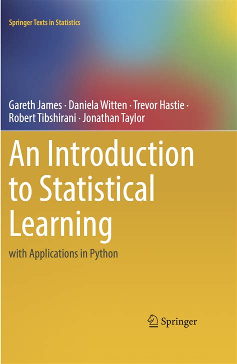 introduction to statistical learning python pdf download