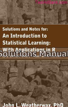 introduction to statistical learning solutions manual
