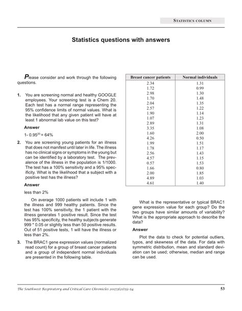 introduction to statistics questions and answers pdf