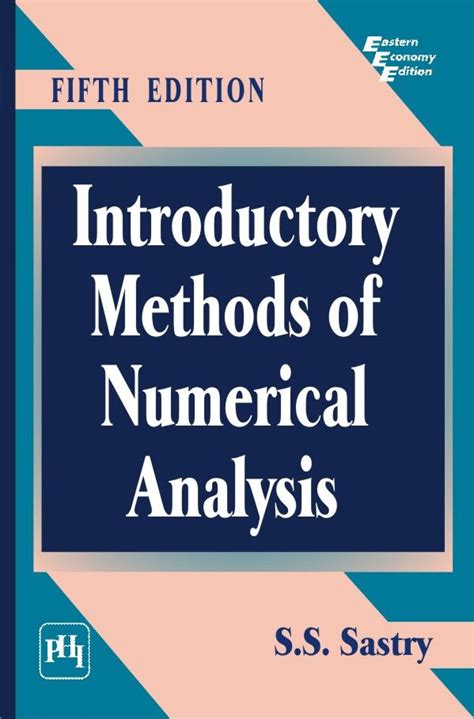 Introductory Methods Of Numerical Analysis Solution Pdf