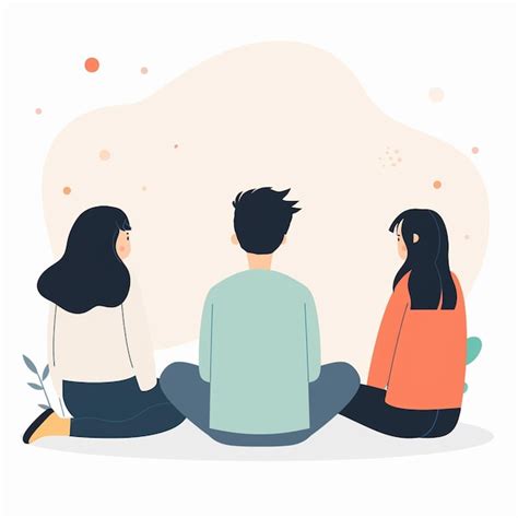Introvert engaged in thoughtful conversation