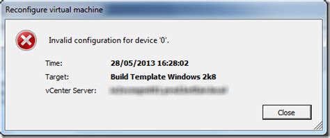 Invalid Configuration For Device 0 Removing Hard Disk