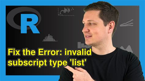 invalid subscript type 'list'