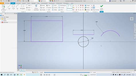 Best Inventor Sketch Draw Panel For Beginner