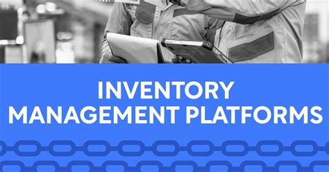 inventory management platforms