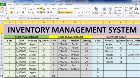 5 Tips Inventory Management