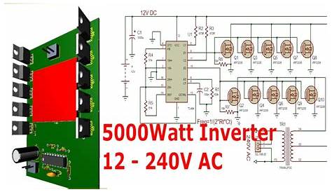 Inverter 12v To 220v 5000w Circuit 24v Diagram Buy