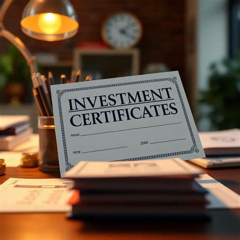 investment certificate programs