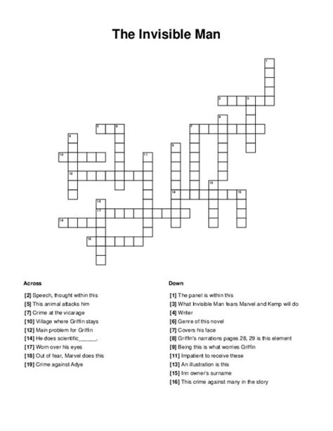 invisible emanation crossword clue