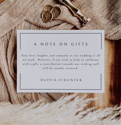 Invitation Card Notes