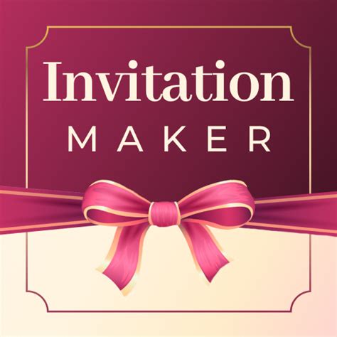 Invitation Creator Free App