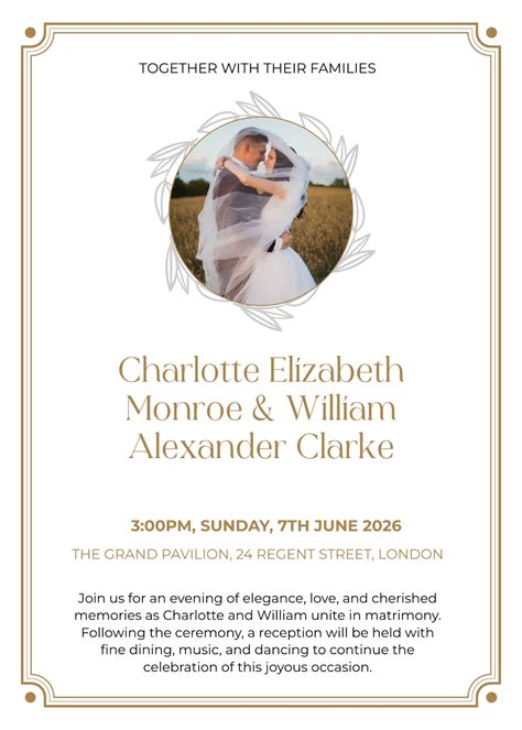 Marriage Invitation Card Format Kerala Cards Design Templates