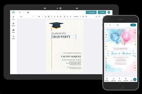 Invitation Free Editor