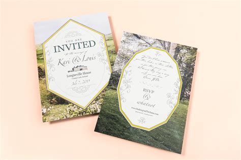 Invitation Printing Upload Design