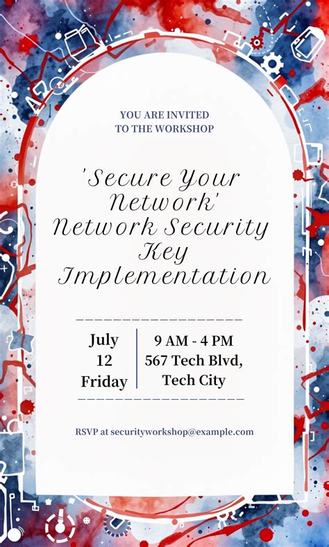 invitation templates security