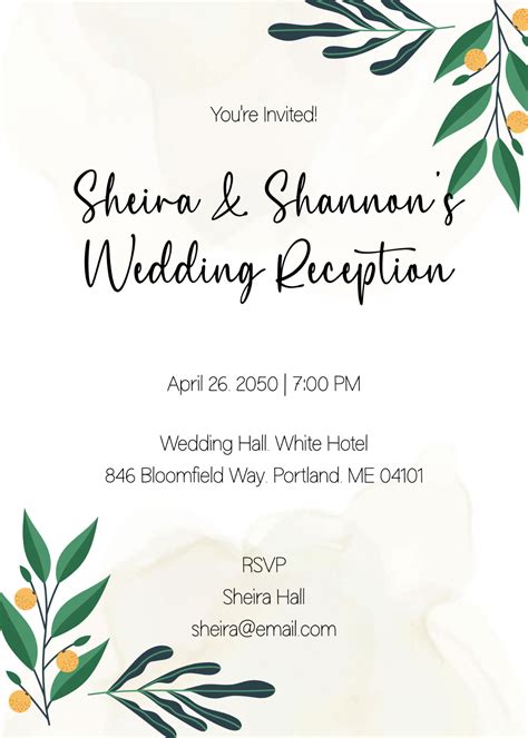 Invitation Wording Needed