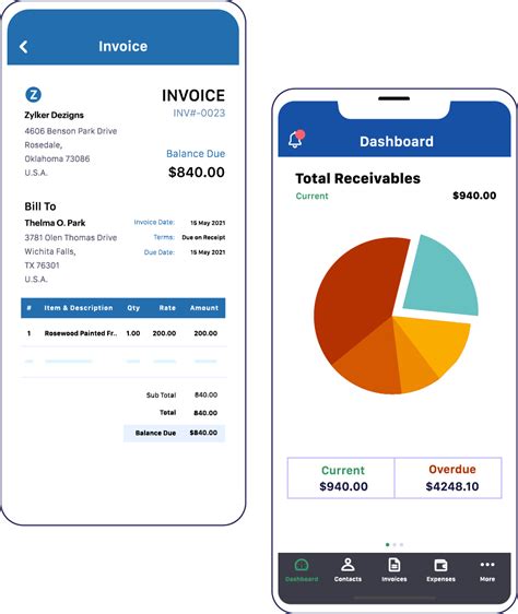 invoice app for android phone