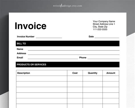 Invoice Book Dollar General