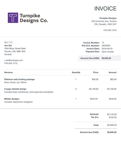 invoice simple maker sign in