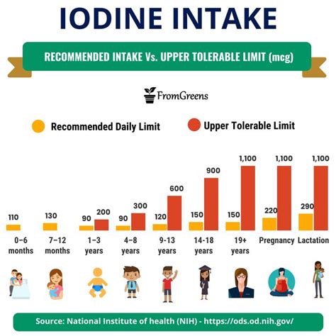 Iodine Supplement Levels
