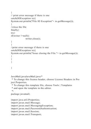 Ioexception Getmessage Returns Null