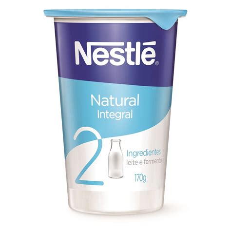 iogurte natural 2 ingredientes marcas