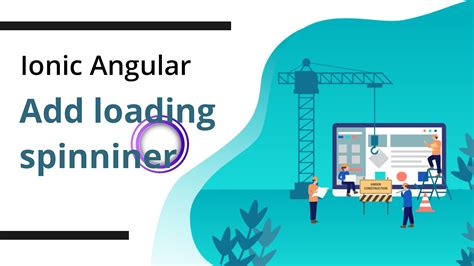 Ionic 3 Loading Spinner Example