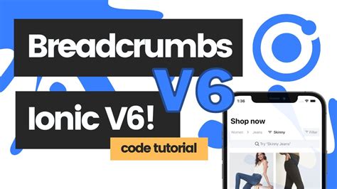 Ionic Breadcrumbs Example