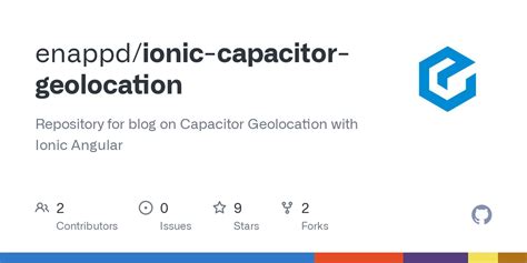 Ionic Capacitor Geolocation Example