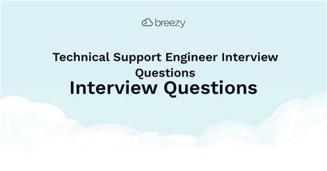 ionidea interview questions for technical support engineer