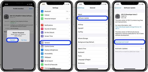 iOS 15 download steps