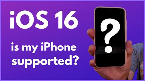 ios 16 welche iphones