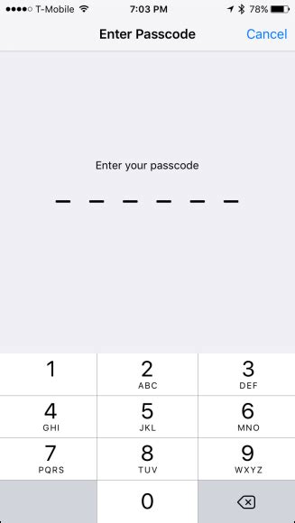 ios failed passcode attempts