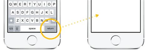Ios Keyboard Return Key Action Swift