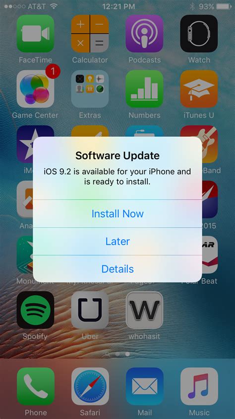 ios update cancel