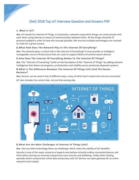 iot questions and answers pdf