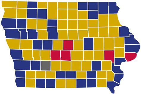 iowa county by county caucus