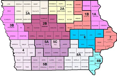 iowa federal court districts