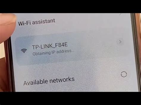ip configuration failure while connecting to wifi