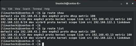 ip route delete command in linux