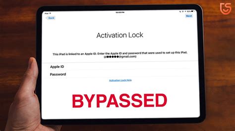 ipad 16gb model a1395 bypass activation lock