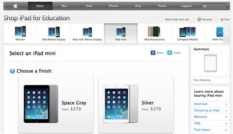 ipad for education pricing