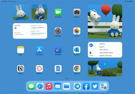 Ipad Layout Ideas Miffy