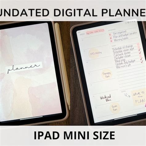 Ipad Mini Digital Planner
