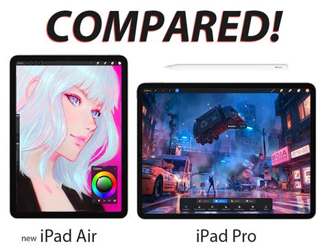 ipad pro vs ipad air for drawing