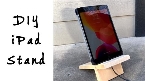 Ipad Stand Diy