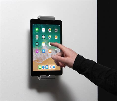ipad wall mount with power supply