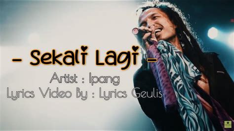 ipang sekali lagi lyrics